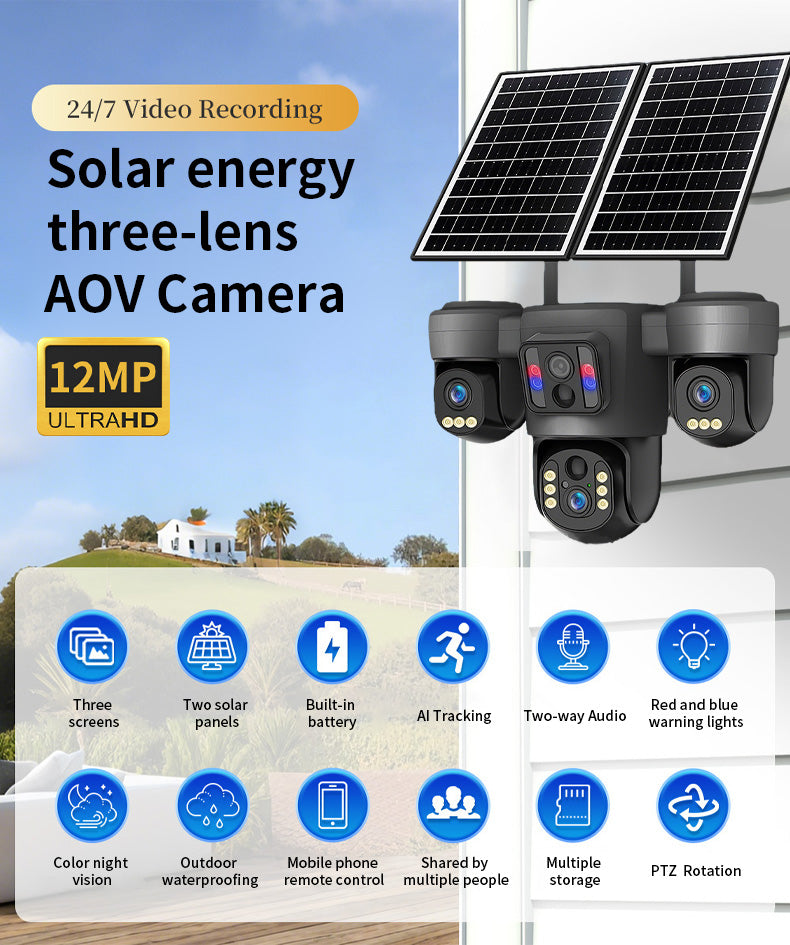 AOV - Solar Security Camera ©️