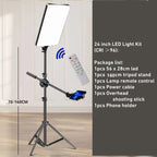 LED Panel Light Kit with Tripod Stand Ⓢ